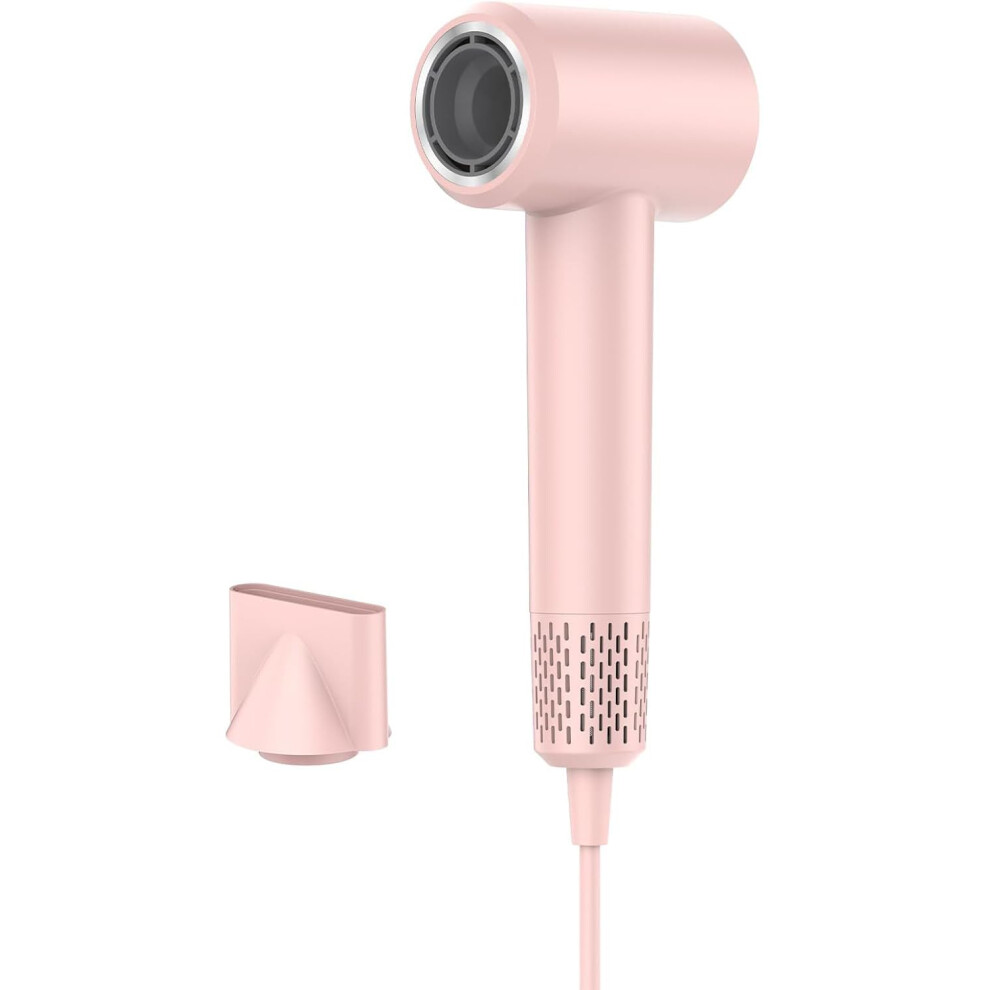 Lkv Hair Dryer, 110,000 Rpm Brushless Motor 200 Million Ionic Hairdryer, 85Db Low Noise Fast Drying Negative Ionic Hair Dryer With 2 Speed 3 Heat