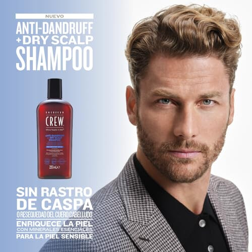 American Crew American Crew Anti-Dandruff and Dry Scalp Shampoo 250ml 1
