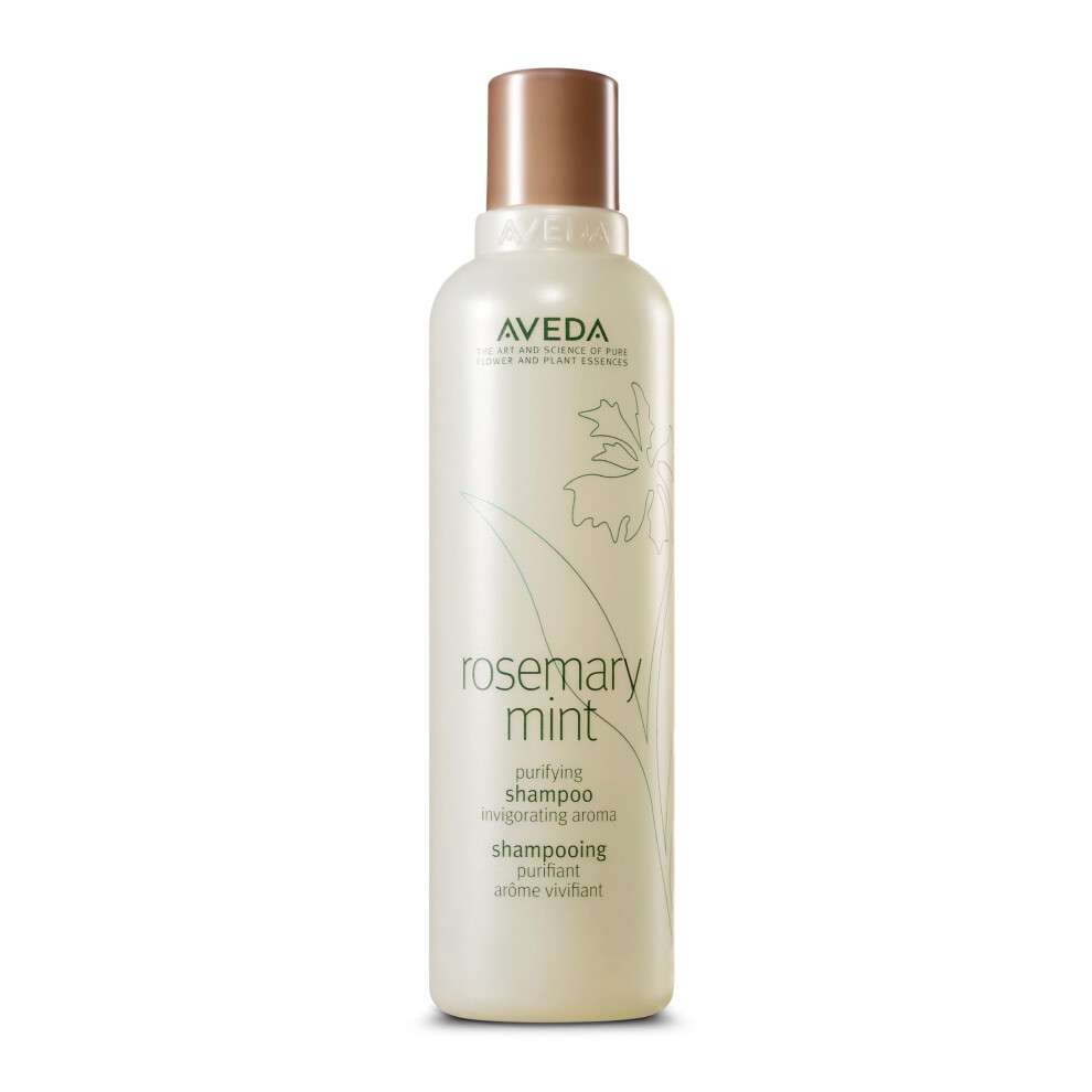 Aveda Rosemary Mint Purifying Shampoo | Clarifying Shampoo | Adds Shine | For Normal To Oily Hair, Fine To Medium Hair Types | 97% Naturally Derived*,