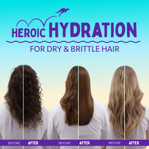 Aussie Aussie Miracle Moist Conditioning Spray, for Really Thirsty Hair, 250 ml 2