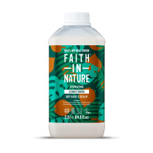Faith In Nature Organic Coconut Conditioner, Hydrating for Dry Hair & Scalp, Vegan & Cruelty Free, No SLS, Silicones or Parabens, 2.5L Refill