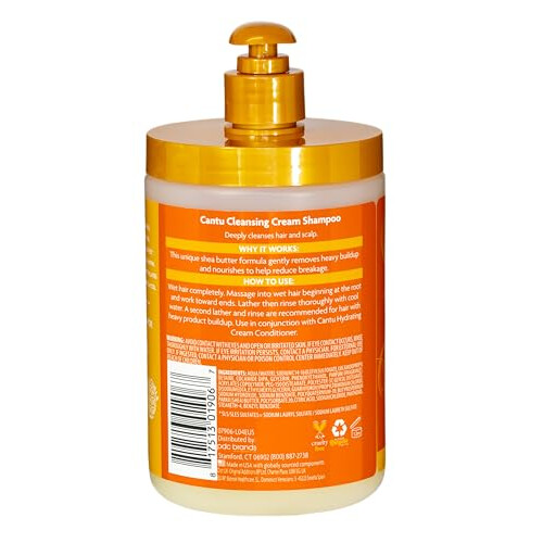 Cantu Cantu Cleansing Cream Shampoo 709g SALON SIZE 2