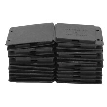 Wytrzymała kwadratowa zaślepka do kampera, wielofunkcyjna, zatrzaskowa, odporna na różne warunki pogodowe, amortyzująca zderzenie z pojazdem,