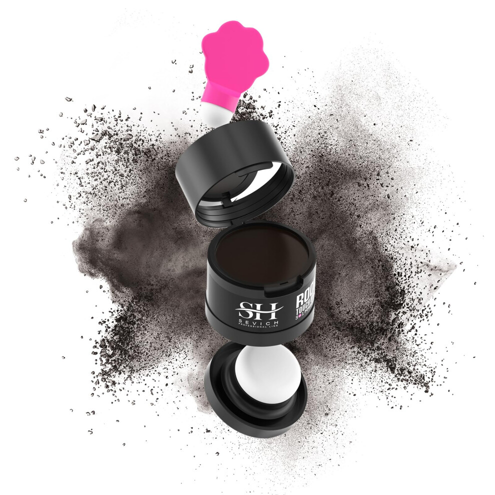 Sevich Gray Hairline Powder 2.0?Instantly Conceals Hair Loss, Root Touch Up Powder, Hair Shadow Toppers For Women & Men Thinning Hair, Windproof &