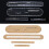 Leather Wallet DIY Kit 4Pcs Short Pattern Tool Key Case Craft AAB‑319 4