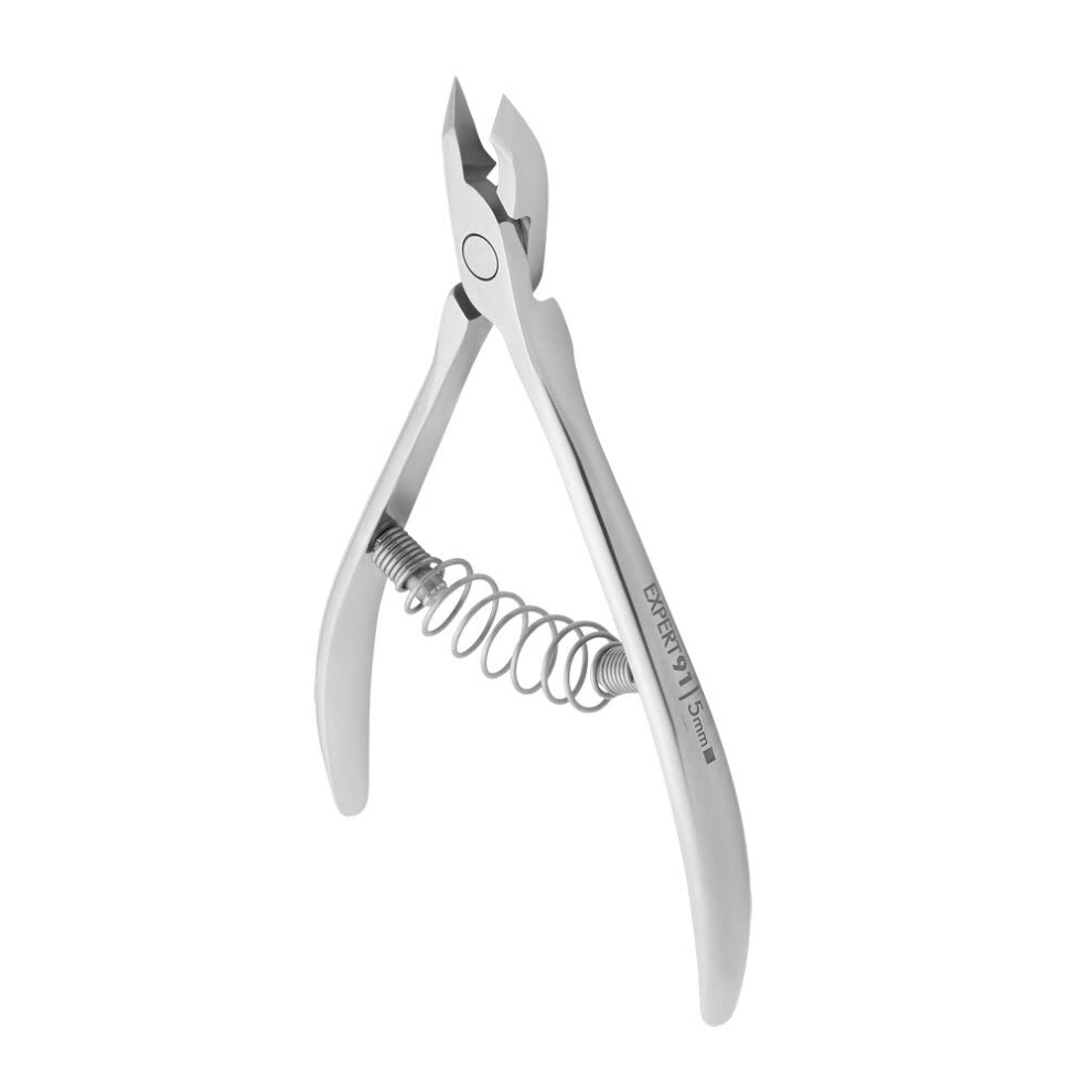 Staleks Pro Expert 91 Half Jaw 5Mm Professional Cuticle Nippers - Pack Of 1 - Model Ne-91-5