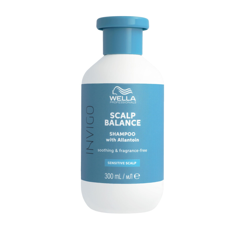 Wella Professionals Invigo Scalp Balance Senso Calm - Gentle Cleansing Shampoo - Soothing Scalp Shampoo For Itchy Sensitive Scalps With Allantoin