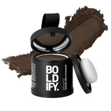 BOLDIFY Hairline Powder (LARGE, 10g) - Root Touch Up Hair Color for Gray Coverage - Bald Spot Concealing Hair Powder for Women and Men - 24-Hour