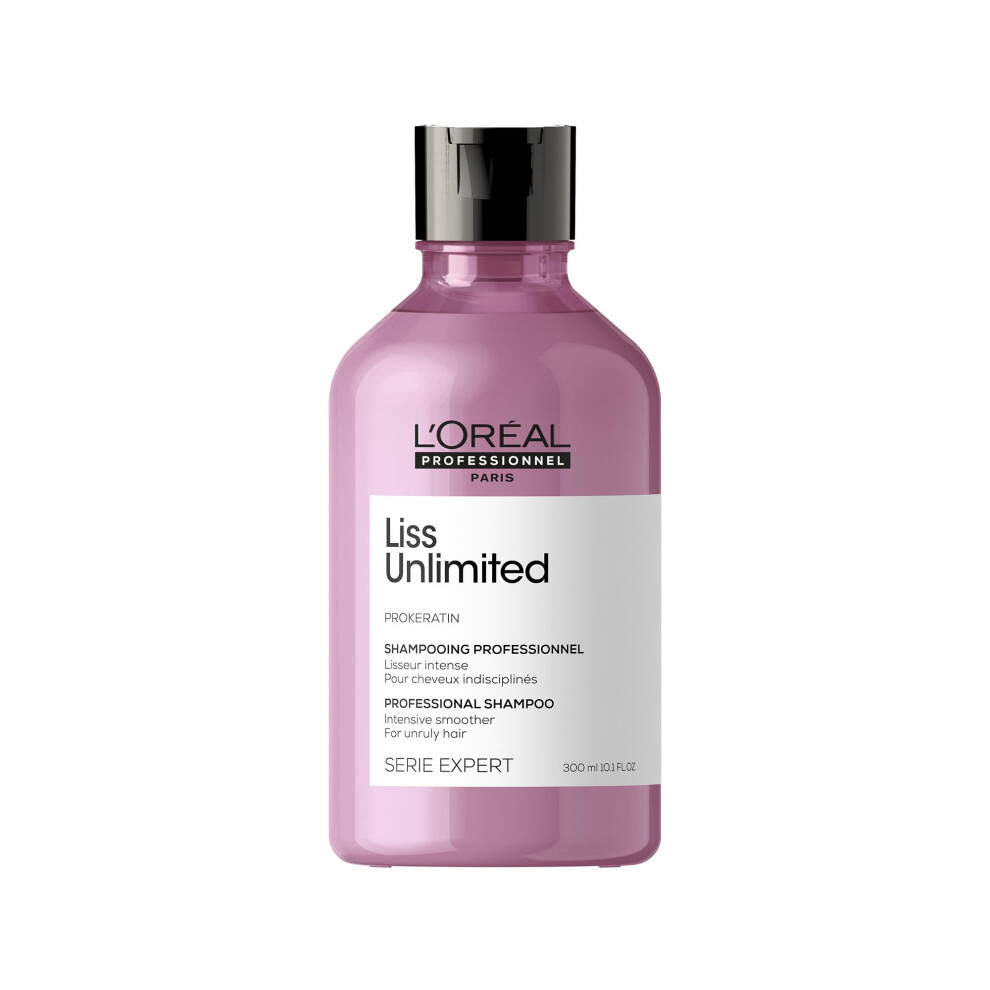 L'orãÂ©Al Professionnel Paris L?Or?Al Professionnel Shampoo, For Rebellious & Frizzy Hair Serie Expert Liss Unlimited, 300 Ml