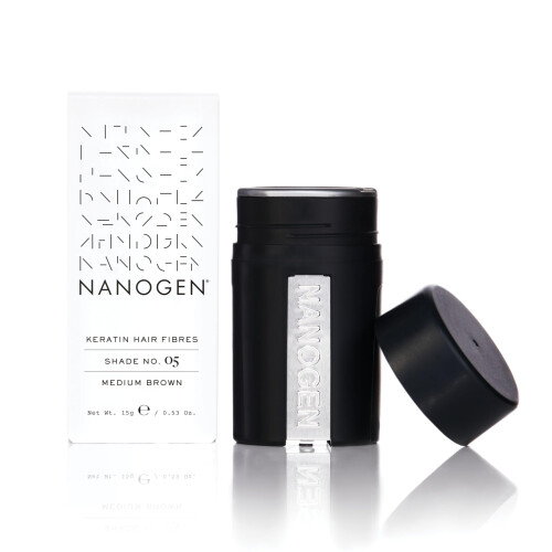 Nanogen Nanogen Hair Fibres, 15 g, Medium Brown