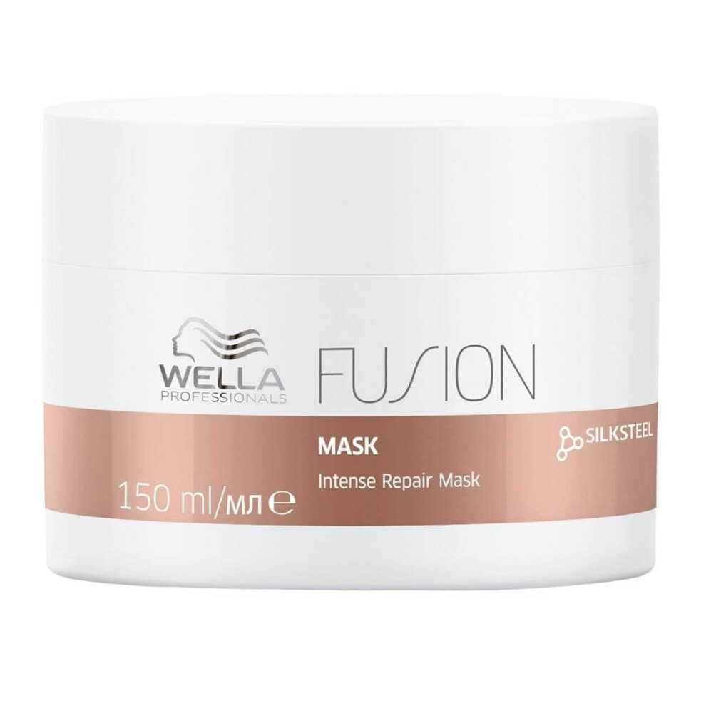 Wella Professionals Fusion Intense Repair Hair Mask, Protection Against Hair Breakage And Damage, 150Ml