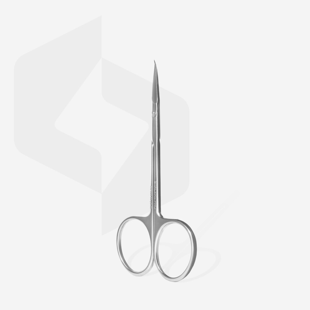 Staleks Cuticle Scissors With Hook Professional Manicure Pedicure Se-51/3 Expert 51 Type 3