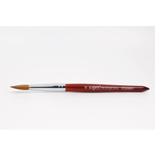 Apex? Professional #14 Premium Kolinsky Pure Sable Hair Acrylic Nail Brush - Acrylic Applications for Professional Nail Technicians | Artists (#14