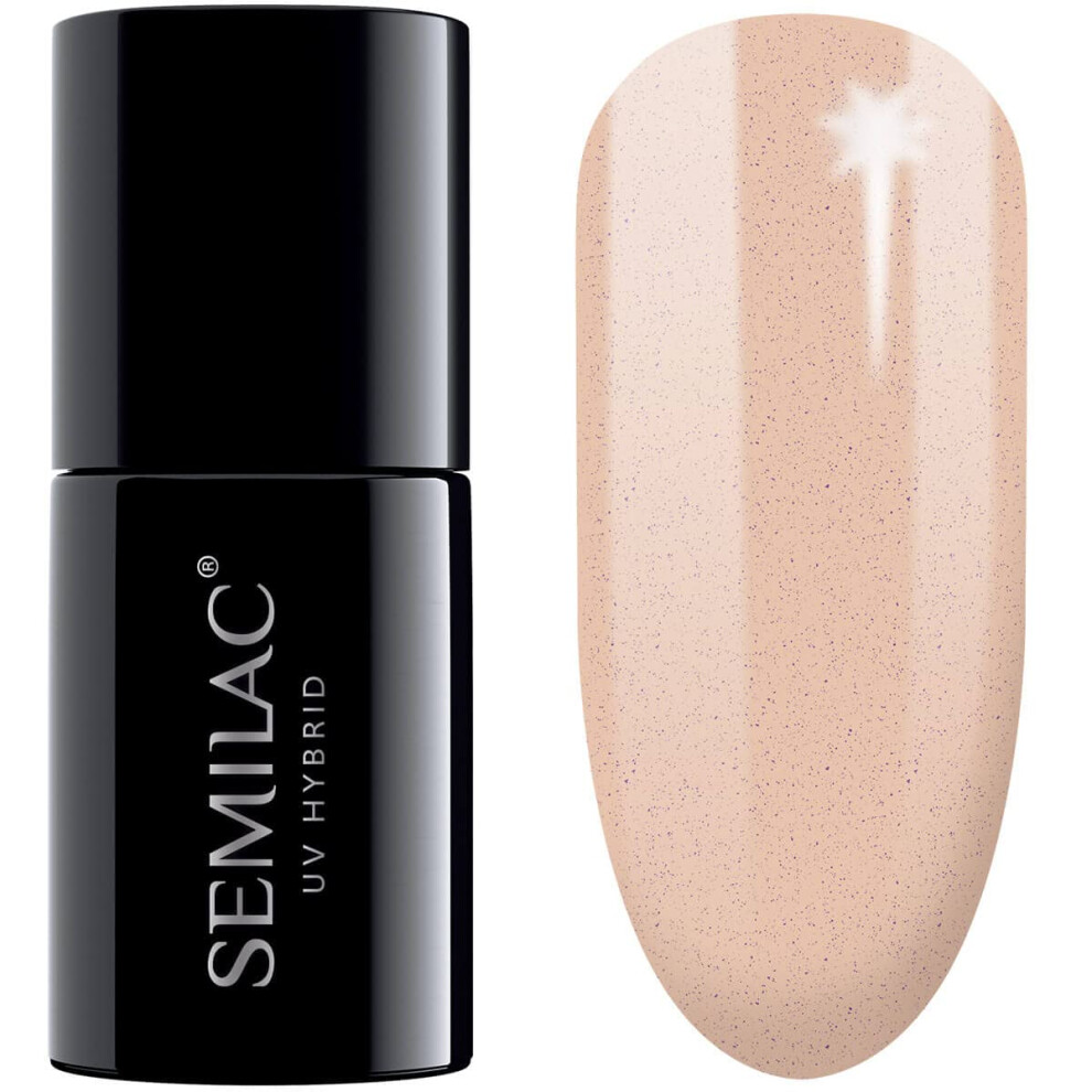 Semilac Gel Nail Polish 562 Warm Evening - Full Coverage Gel Polish - Soak Off Easy To Use Led/Uv Nail Lamp - Long Lasting Manicure And Pedicure Up To