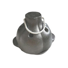 Cast Iron Smoker Box and Garlic Roaster for BBQ Grills with Even Heat Lid and Enhanced Smoke Flavor
