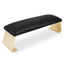 Cleanable Arm Rest for Nails Tech, Waterproof Nail Arm Rest Stand Manicure Hand Rest with Non-Slip Aluminum Alloy Legs, Technology Leather, Nail