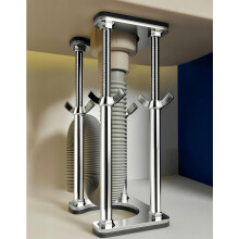 Undermount Sink Support Brackets, Heavy Duty Adjustable 4Bar Kit, 18.1122.05 Inch