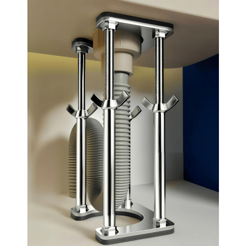 Undermount Sink Support Brackets, Heavy Duty Adjustable 4Bar  Kit, 18.1122.05 Inch