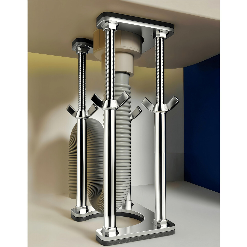 Undermount Sink Support Brackets, Heavy Duty Adjustable 4Bar Kit, 18.1122.05 Inch 9094768956397