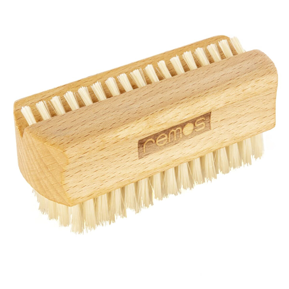 Remos Professional Body Care Remos Hand And Nail Brush Made Of Local Beech Wood With Natural Bristles
