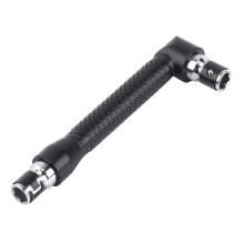 L Shape Wrench with Hex Shank Driver Socket Adapter Set, Ergonomic Grip, HeavyDuty for Home and Workshop