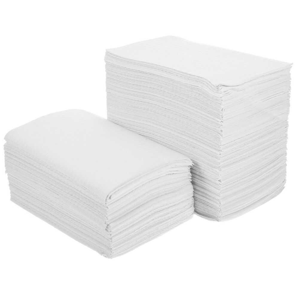 Fomiyes 125Pcs Disposable Manicure Table Mats Salon Nail Art Pads Water Absorbent Nail Mat For Table Protection And Cleanliness For Professional