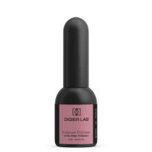 DIDIER LAB Sculpture Polybase LED UV Nail Polish Chic Pink French - 2in1 Base Coat & Self-Leveling Nail Varnish - Strong Adhesion UV Gel Nail Polish -