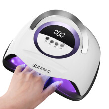Timpou 300W UV LED Nail Lamp, Professional Nail Dryer, Gel Nail Polish, UV Nail Light with with 72 Beads,4 Timer Settings, Automatic Sensor, LCD