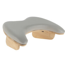 VOCOSTE Arm Rest for Nails Tech, U Shaped Nail Arm Rest, Gray