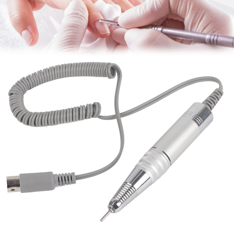 Majatou Nail Art Drill Handpiece, Electric Nail Drill Replacement Handle, 35000Rpm Manicure Nail Drill Handpiece Replacement, Pedicure Drill