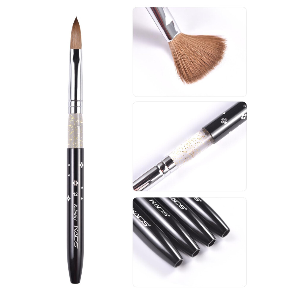 Kads Kolinsky Sable Nail Brush (Size 12)