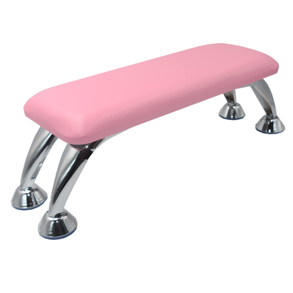 Amoyun Pink Manicure Pillow Nail Cushion Nail Arm Rest, Nail Hand Pillow Pad Manicure Foot Cushion Beginner Manicure Hand Cushion Nail Stand Technician Table
