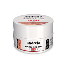 Andreia Professional Hard Nail Gel Biphasic 2 in 1 LED et UV Gel Nail Builder - High Viscosity for Hard Strong Nails Tips and Extensions - Build Up