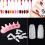 Nail Art Practice Kit - Training Tools with Stand & 100pcs Nail Tips for Beginners and Pros 2