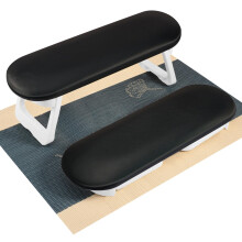 CGBE Nail Arm Rest, Soft PU Leather Arm Rest For Nails, Hand Rest For Nails With Foldable Hand Holder Non-slip Mat, Nail Hand Rest Arm Rest Manicure
