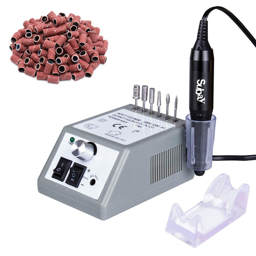 Subay Professional Nail Drill Machine, 20000Rpm Efile Electric Nail Files Nail Drill Kit For Finger Toe Nails, Acrylic Gel Nails, Manicure Pedicure, With