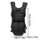 Waterproof Outdoor Hydration Backpack 20x10x47cm with 2.5L Bladder 9