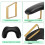 VOCOSTE Arm Rest for Nails Tech, U Shaped Nail Hand Rest, Black 5