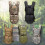 Waterproof Outdoor Hydration Backpack 20x10x47cm with 2.5L Bladder 11