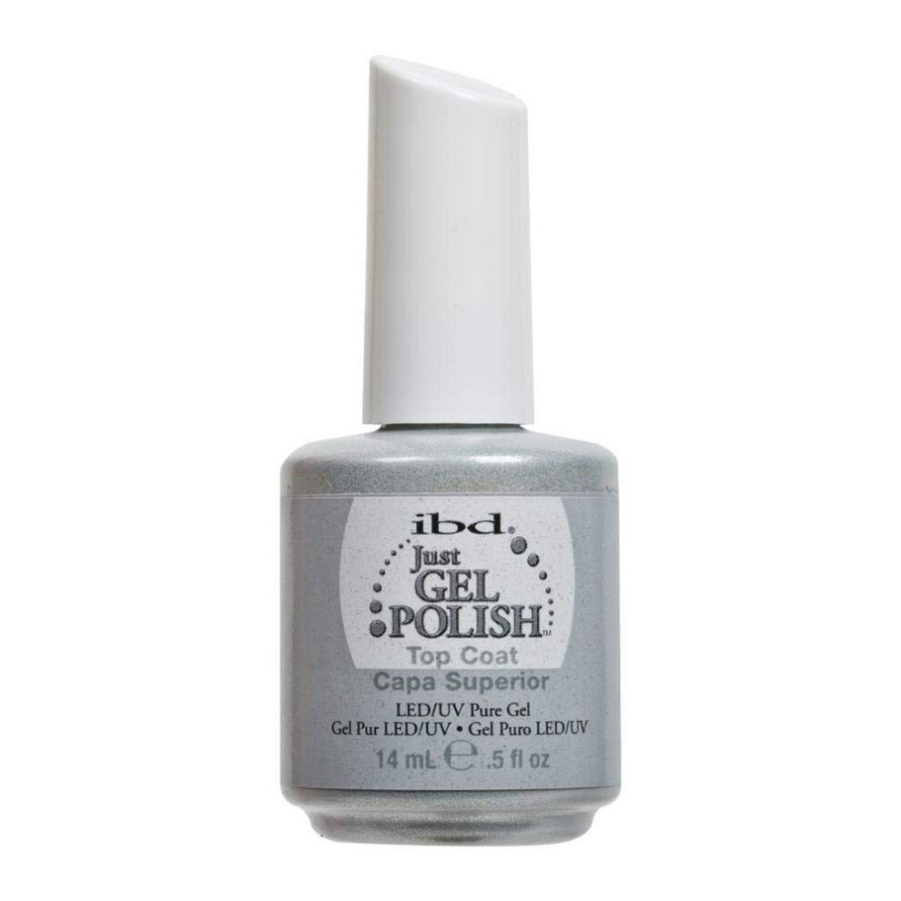 Ibd Just Gel Polish Top Coat Led And Uv Pure Gel 14Ml