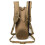 Waterproof Outdoor Hydration Backpack 20x10x47cm with 2.5L Bladder 5