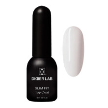 DIDER LAB Premium No Wipe Gel Top Coat Slim Fit for Gel Nail Polish - Free of HEMA and TPO - Ultra-Thin UV Top Coat Nail Polish for a Perfect