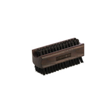 REMOS Hand & Nail Brush double-sided made of thermo beech wood with boar bristles