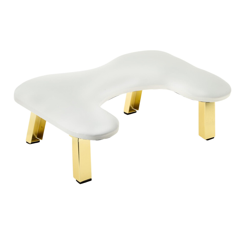 Vocoste White Arm Rest For Nails Tech, Manicure Hand Pillow With Folding Brackets,
