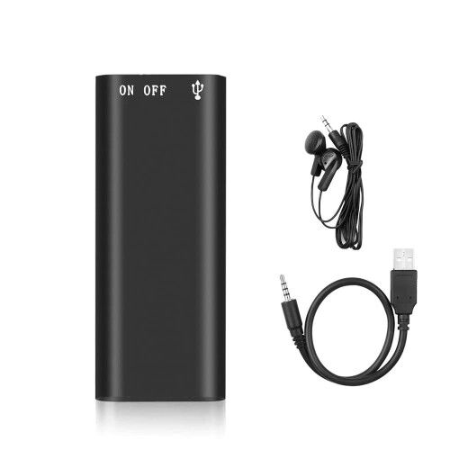 Professional Voice Recorder with Quality PCM Recording, DAC Decoder, 48H Battery, MP3 Player