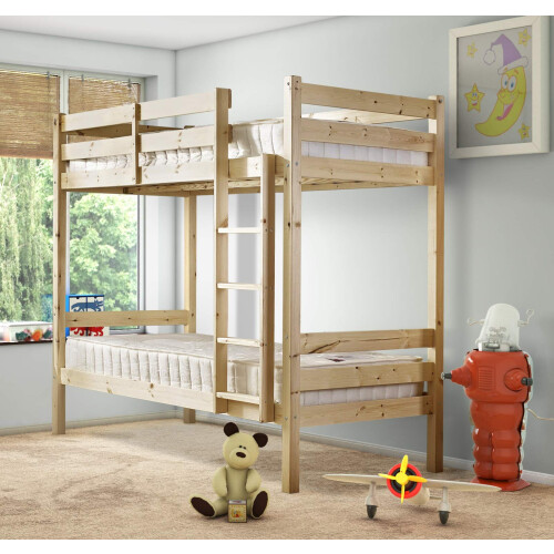 STRICTLY BEDS&BUNKS Everest Classic Bunk Bed (Short) 2ft 6 Single (5ft 9 Length)