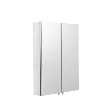 Croydex Cabinet, Stainless Steel, Stainless Steel, Medium Double Door WC756105