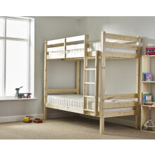 STRICTLY BEDS&BUNKS Everest Euro Classic Bunk Bed, 3ft Single