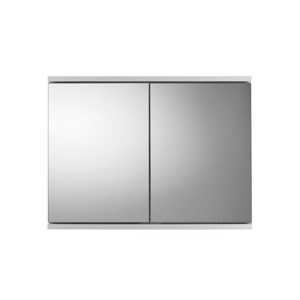 Croydex Simplicity Self-Assembly 2 Door Mirror Cabinet (Fsc Mdf), White