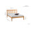 Birlea Birlea Denver Low End Bed, Wood, Pine, Twin 2
